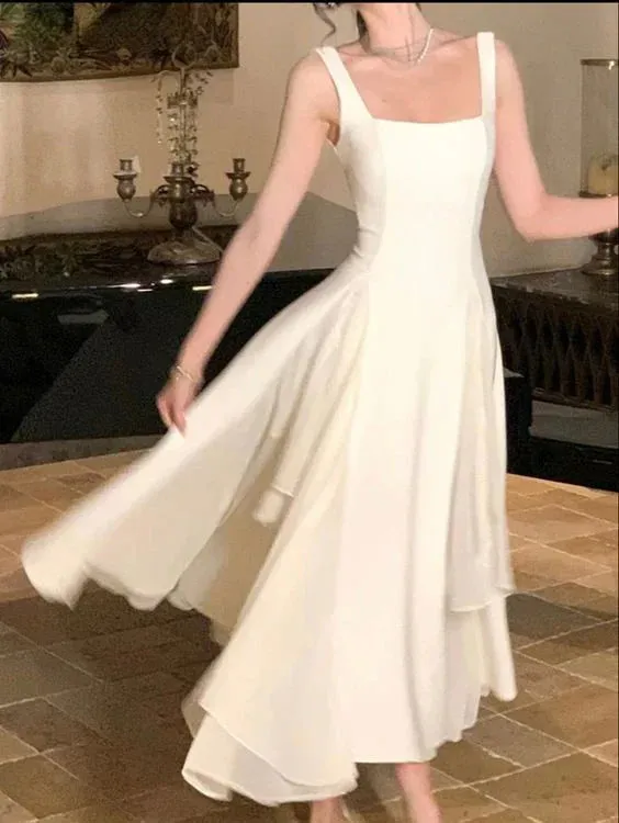 A line Chiffon Prom Dresses Long Formal Dress Charming Evening Party Dress