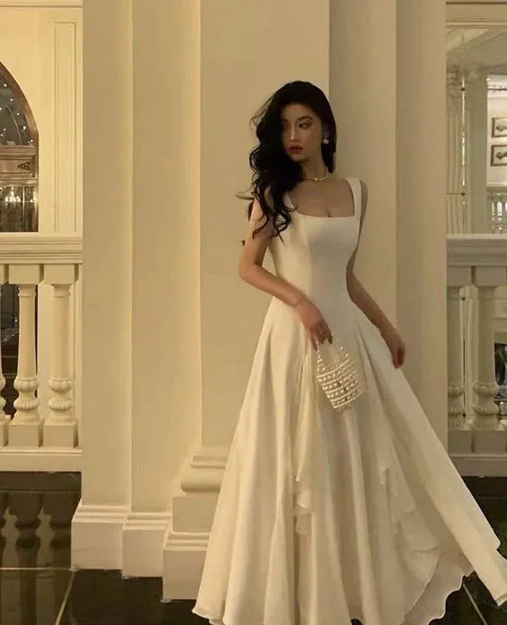 A line Chiffon Prom Dresses Long Formal Dress Charming Evening Party Dress