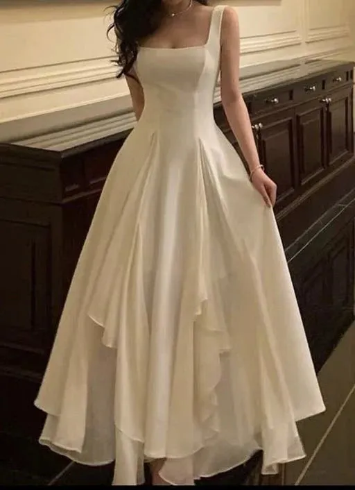 A line Chiffon Prom Dresses Long Formal Dress Charming Evening Party Dress