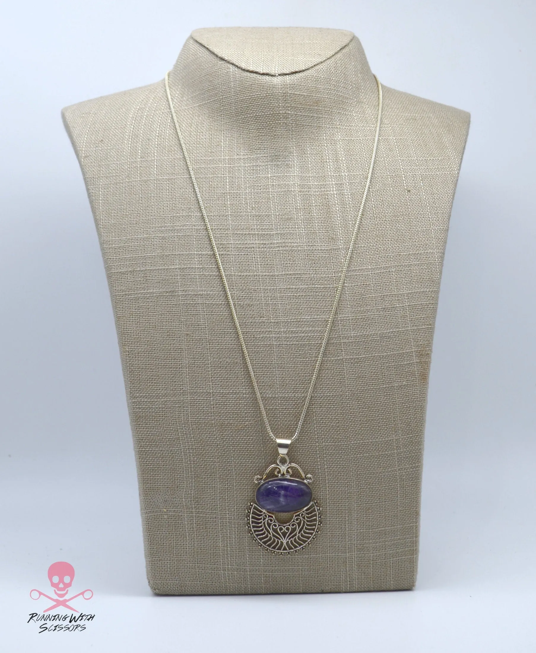Amethyst Dreams Necklace 925  Sterling Silver