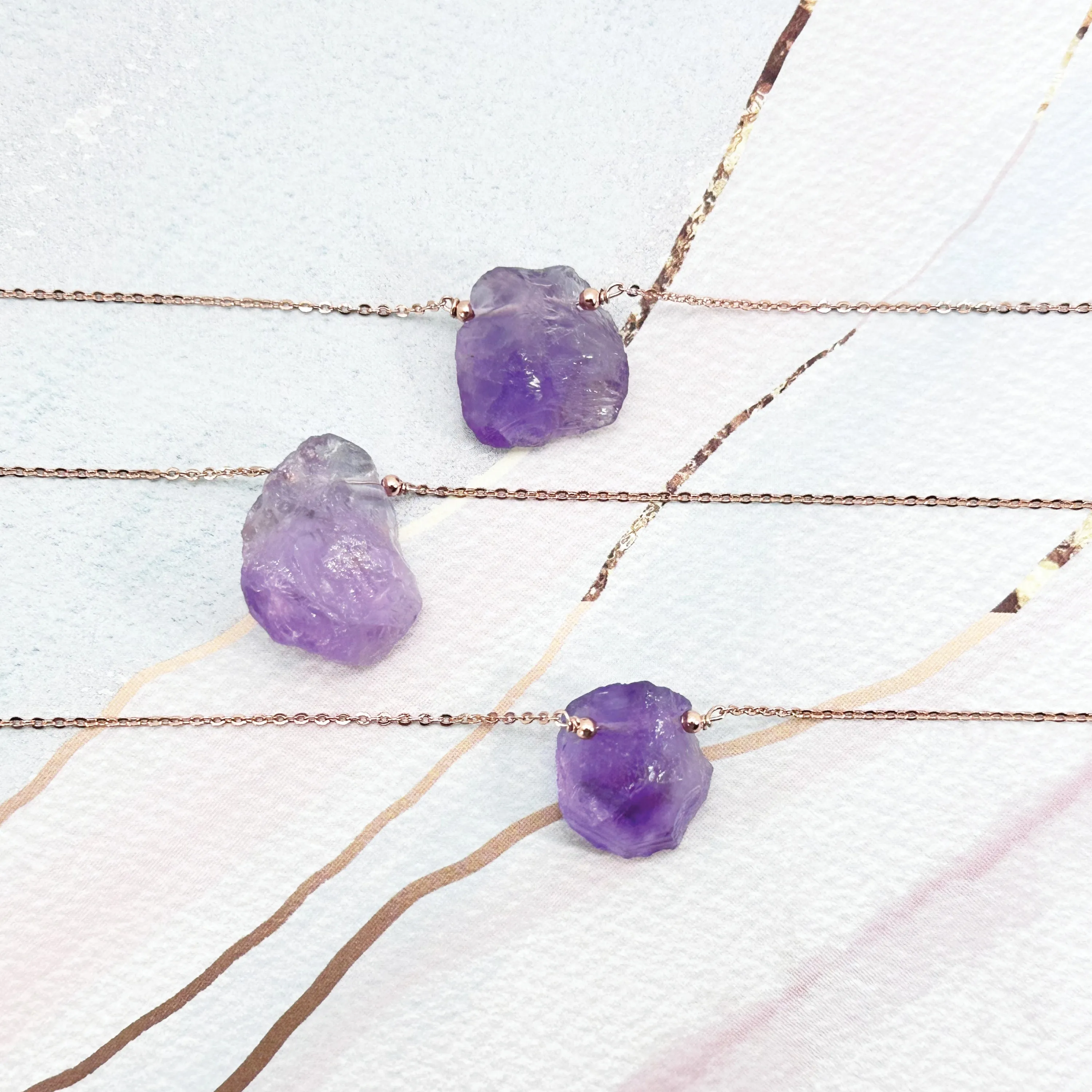 Amethyst Manifestation Necklace