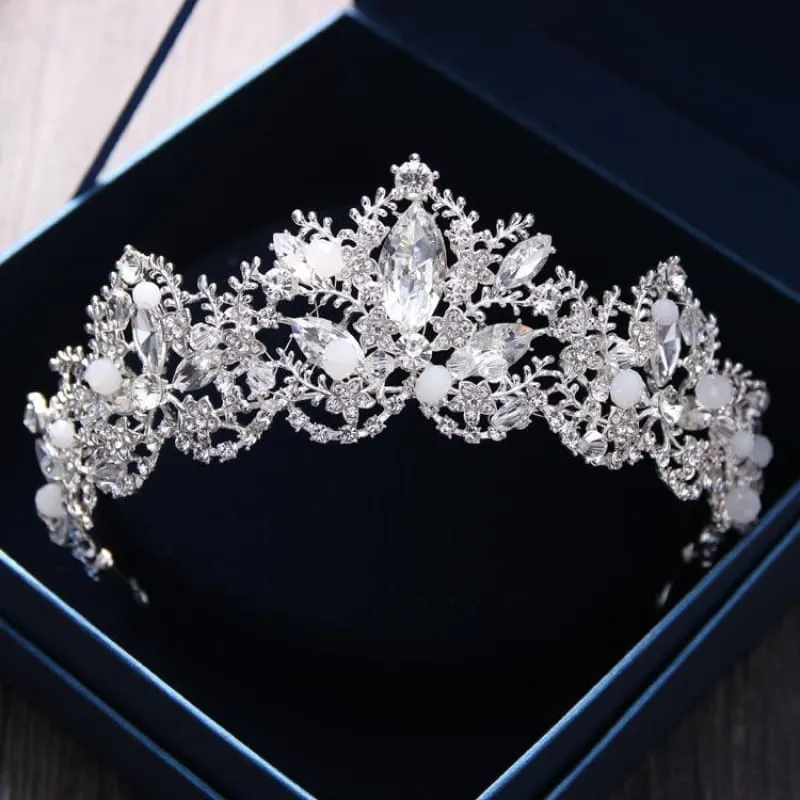 Charming Luxury Rhinestone Tiaras | Bridelily