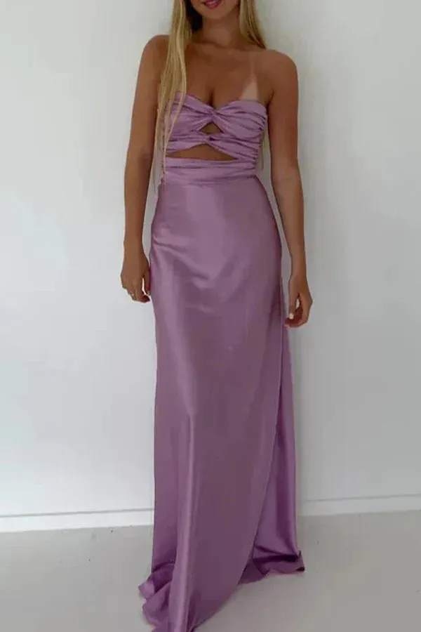 Dress Strapless Tiffany Blue Sheath Long Prom Dress Charming Evening Party Dress