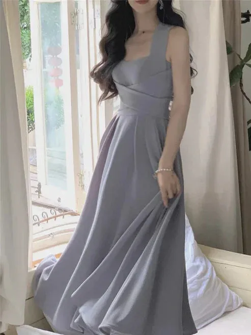 Elegant A-Line Midi Length Party Dress Charming Evening Dress Formal Dress Wholesale
