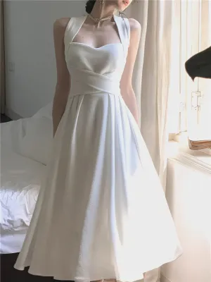 Elegant A-Line Midi Length Party Dress Charming Evening Dress Formal Dress Wholesale