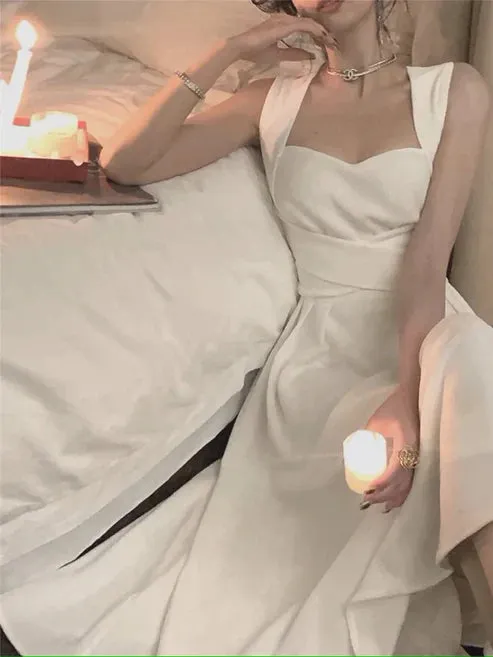 Elegant A-Line Midi Length Party Dress Charming Evening Dress Formal Dress Wholesale