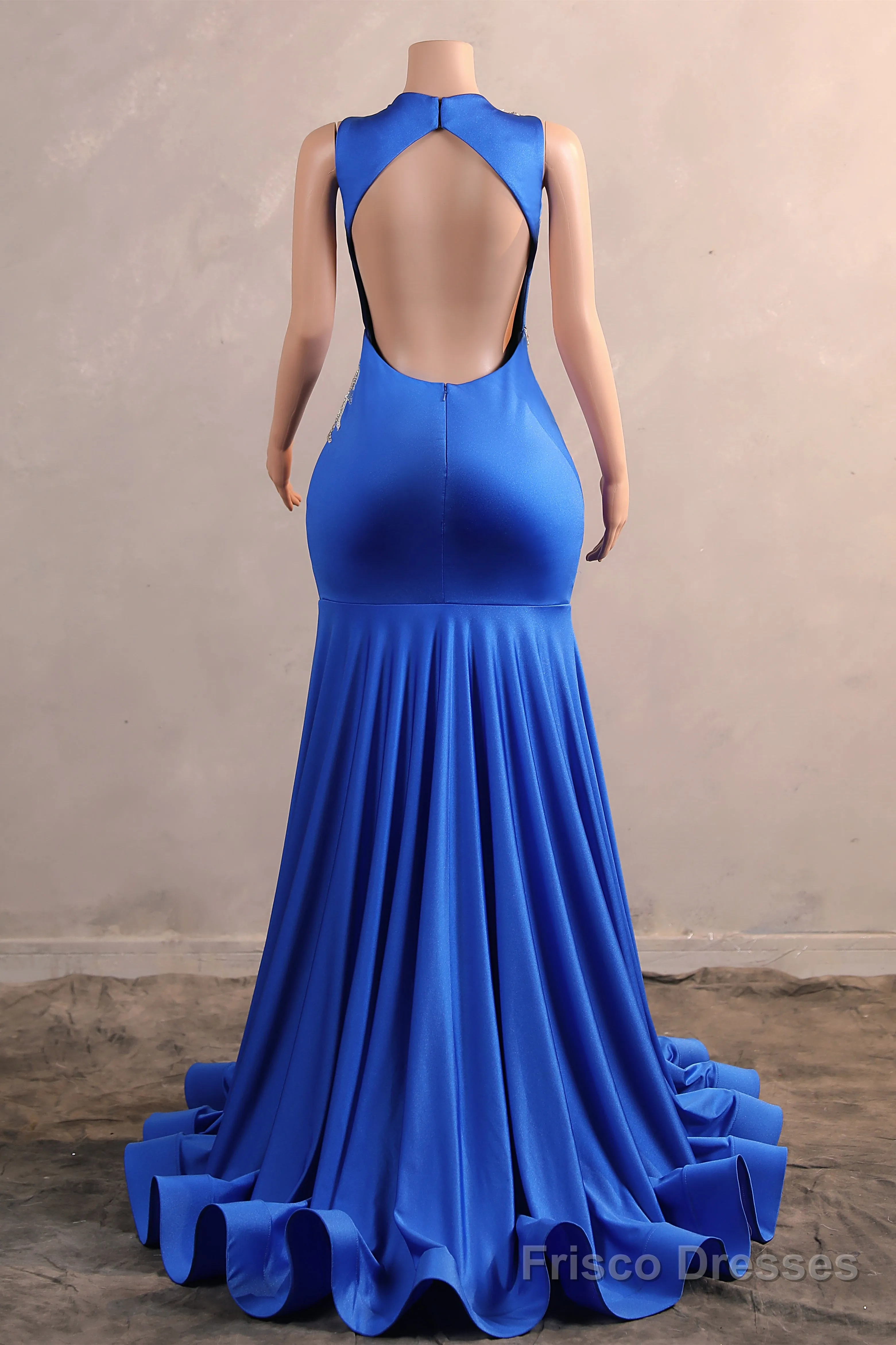 Mermaid Prom Dresses Sleeveless Sexy Evening Dresses Party Charming Long Dress