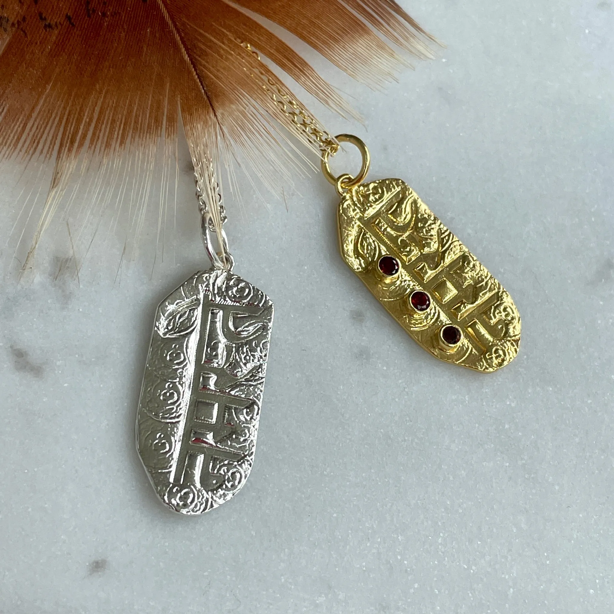 Namaste Pendant Necklace