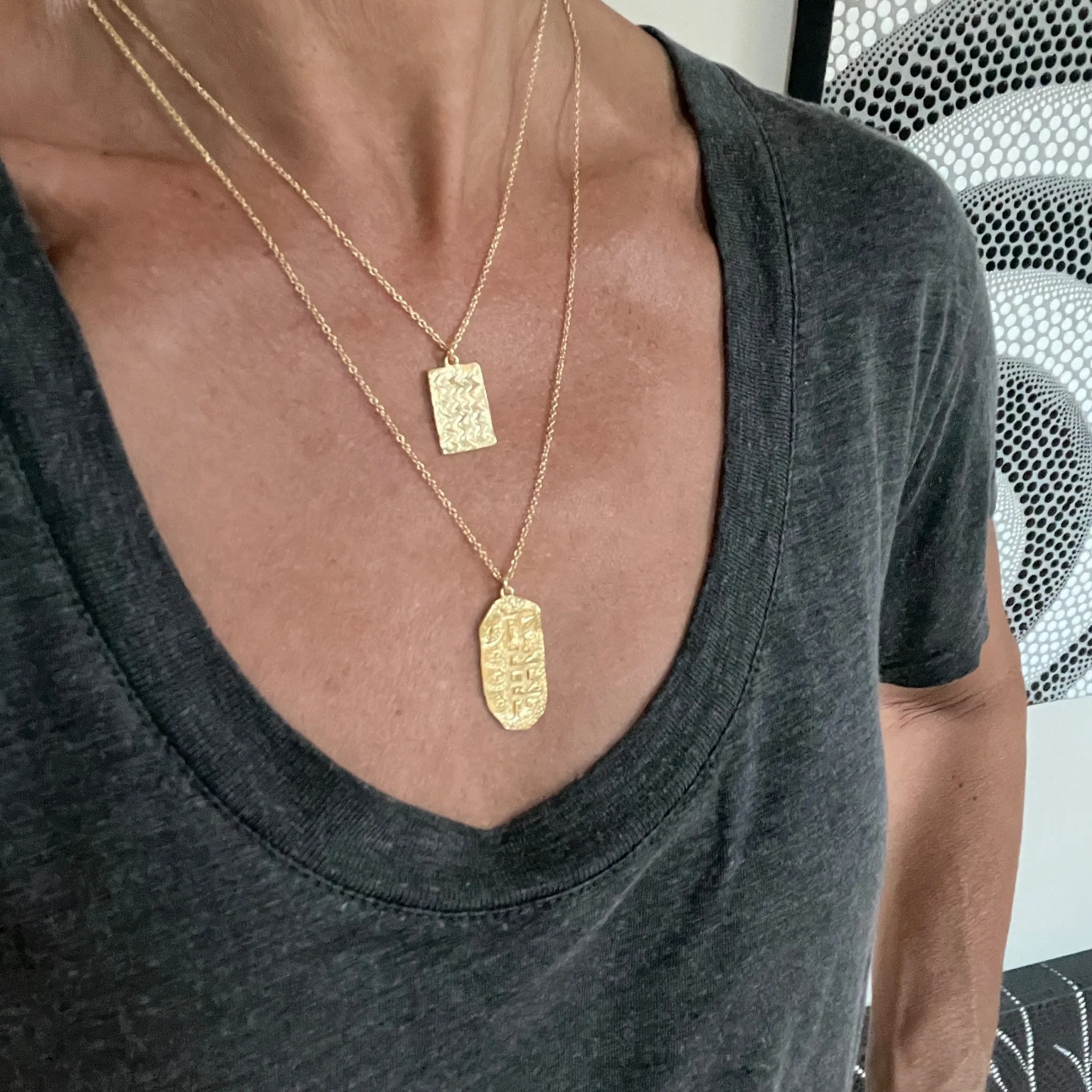 Namaste Pendant Necklace