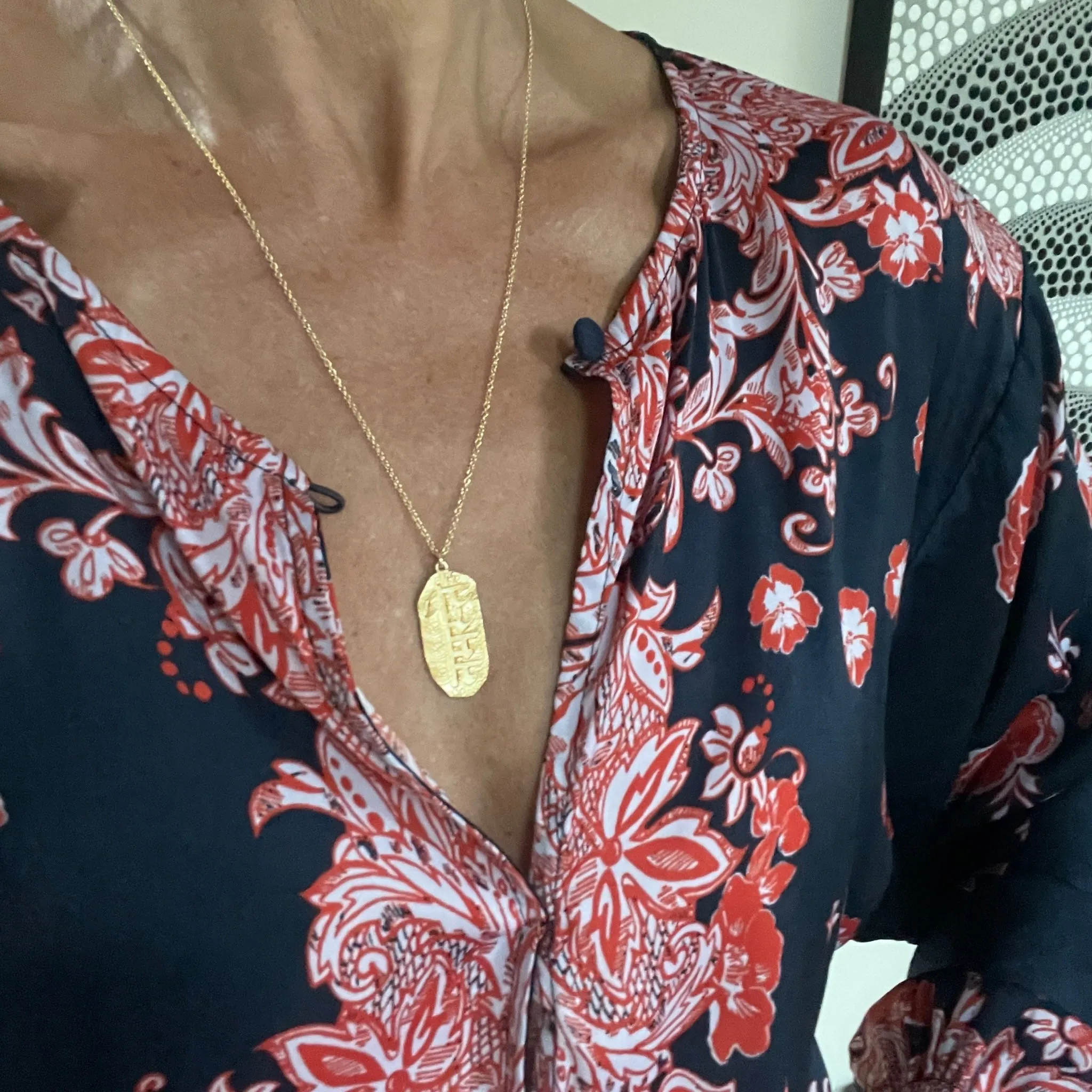 Namaste Pendant Necklace