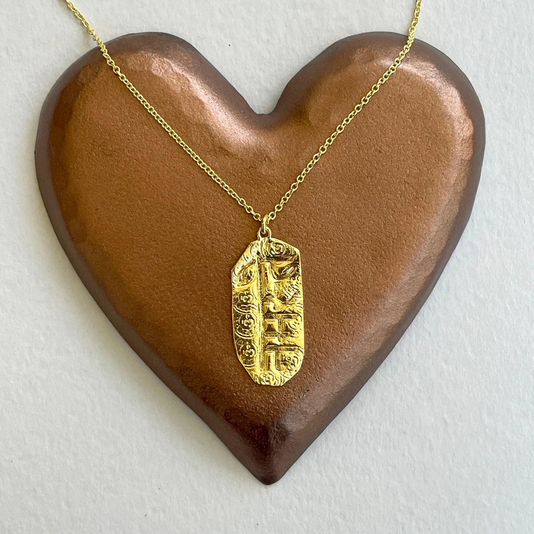 Namaste Pendant Necklace
