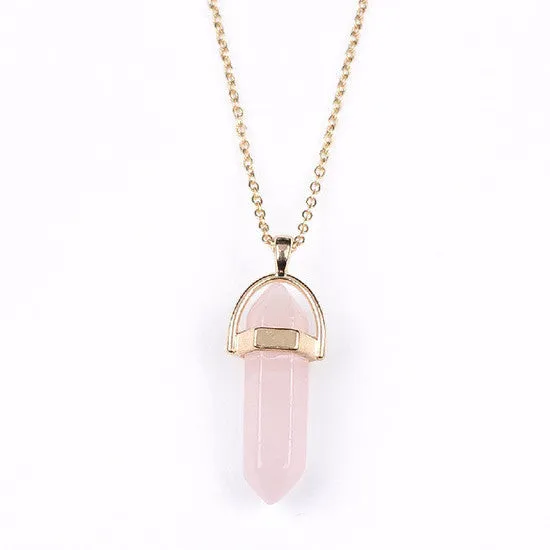 Natural Healing Crystal Pendant
