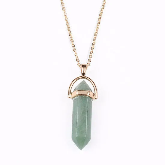 Natural Healing Crystal Pendant