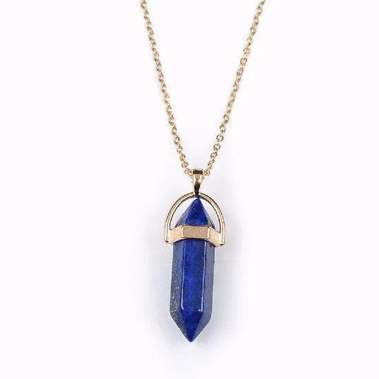 Natural Healing Crystal Pendant