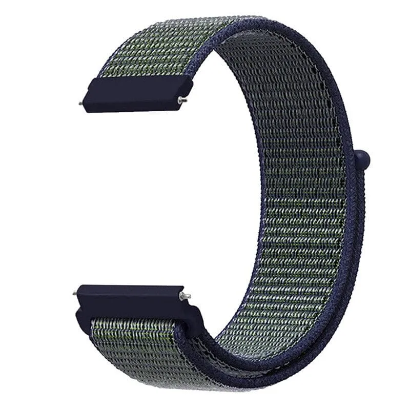 Nylon Sports Loop Watch Straps Compatible with the Ticwatch E & C2