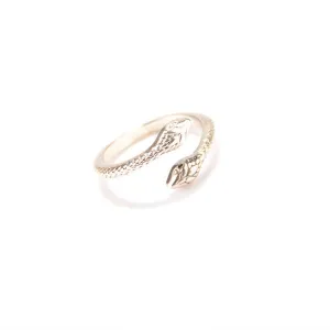 TR32 Silver Snake Toe Ring